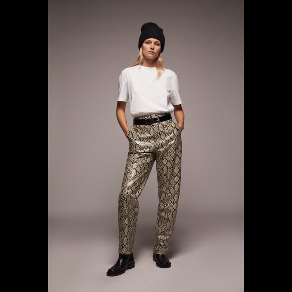 SNAKE PRINT PANTS
Zara - Picture 2 of 15